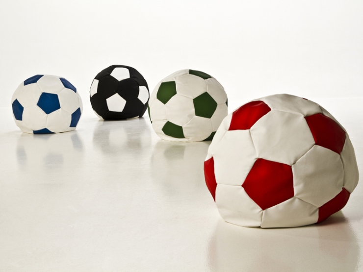 Sedací vaky fotbalový míč na pohodlné sezení